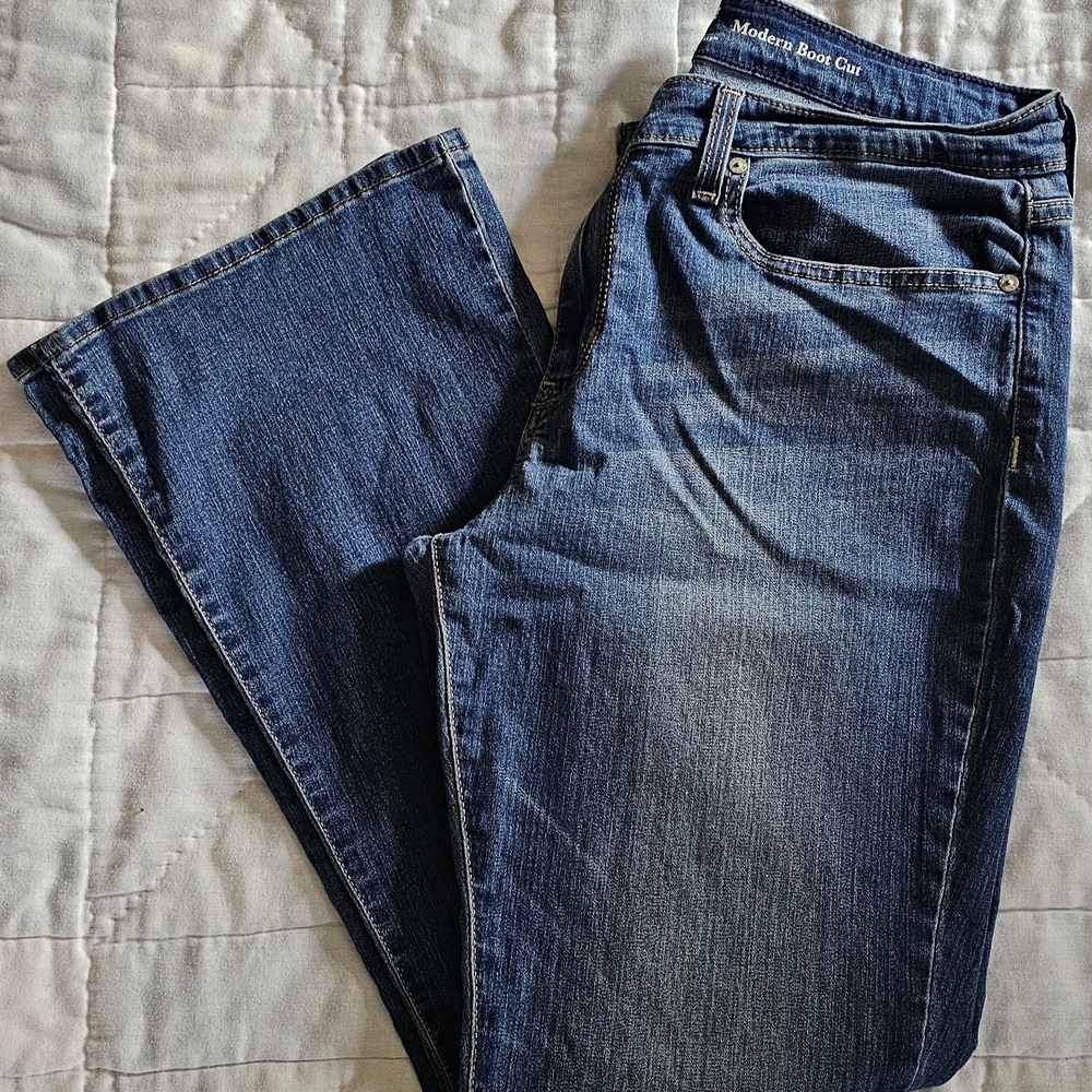 Classic Blue Boot Cut Women's Jeans